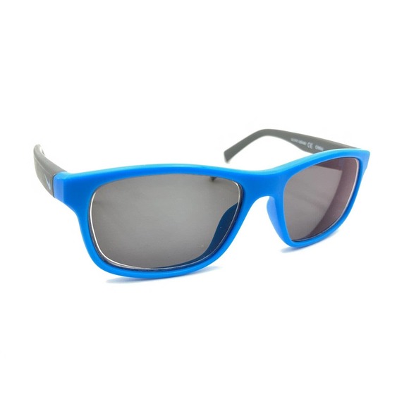 Nike Champ EV 0815 405 Blue Gray Square Sunglasses Frames Kids Youth Designer - Picture 1 of 12